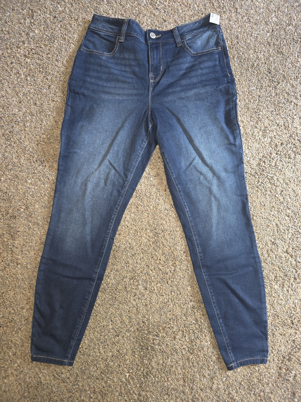 Maurices Dark Blue Stretch Jeggings